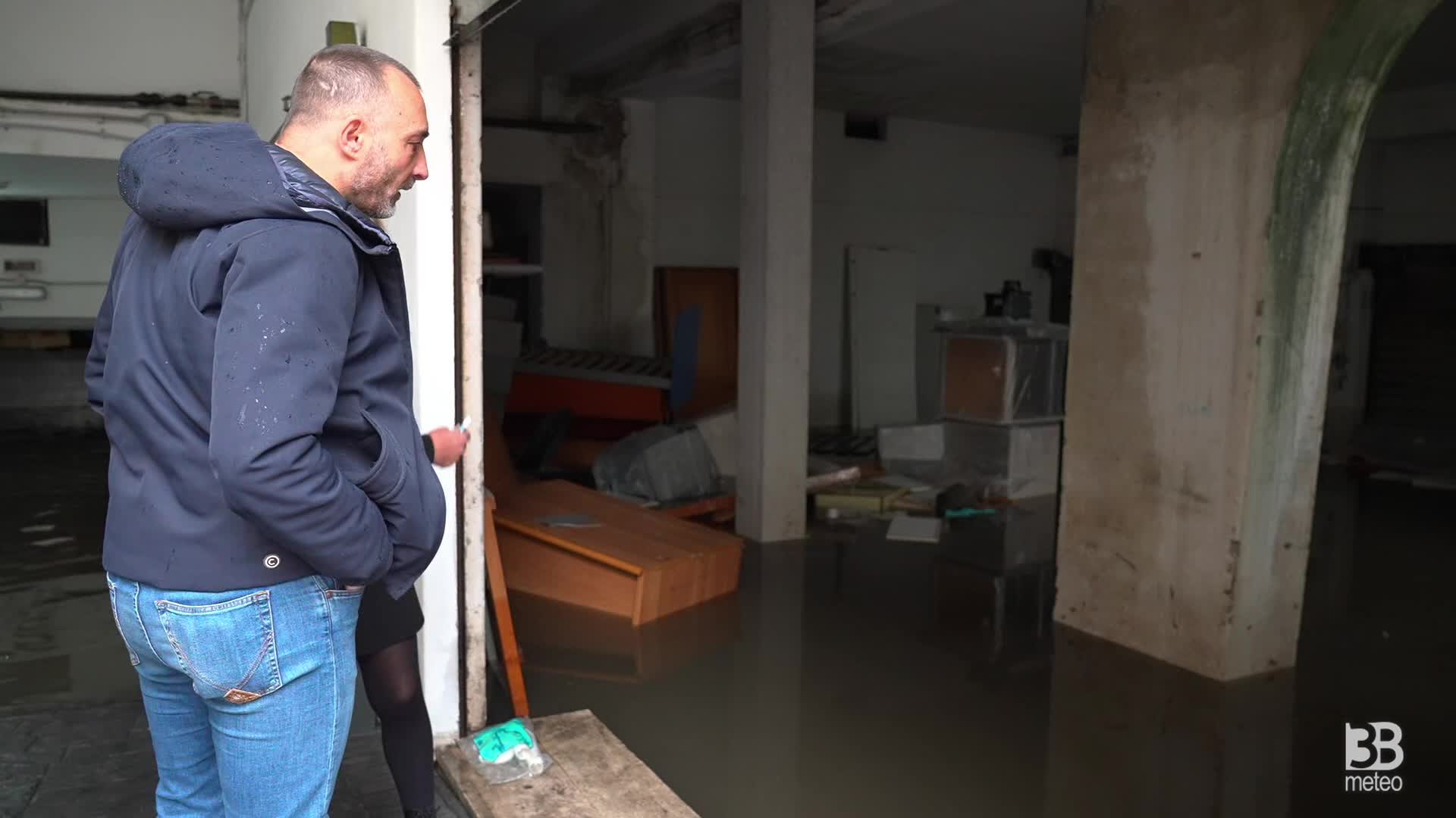 Il maltempo colpisce Roma: scantinati invasi dall'acqua