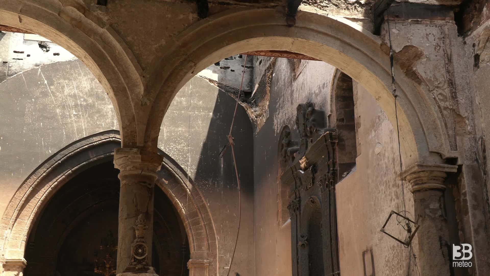 Palermo, rogo distrugge convento: danno patrimoniale inestimabile