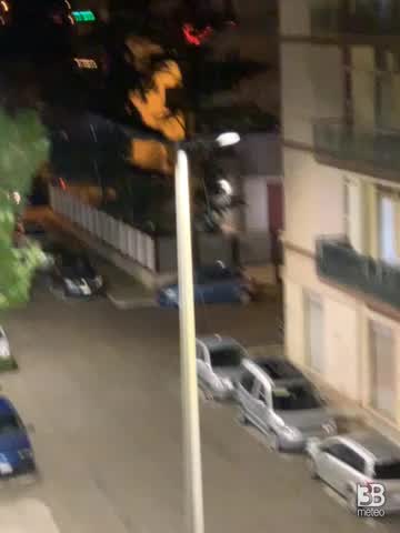 Cronaca meteo diretta. Piove a Giovinazzo (Bari). Video