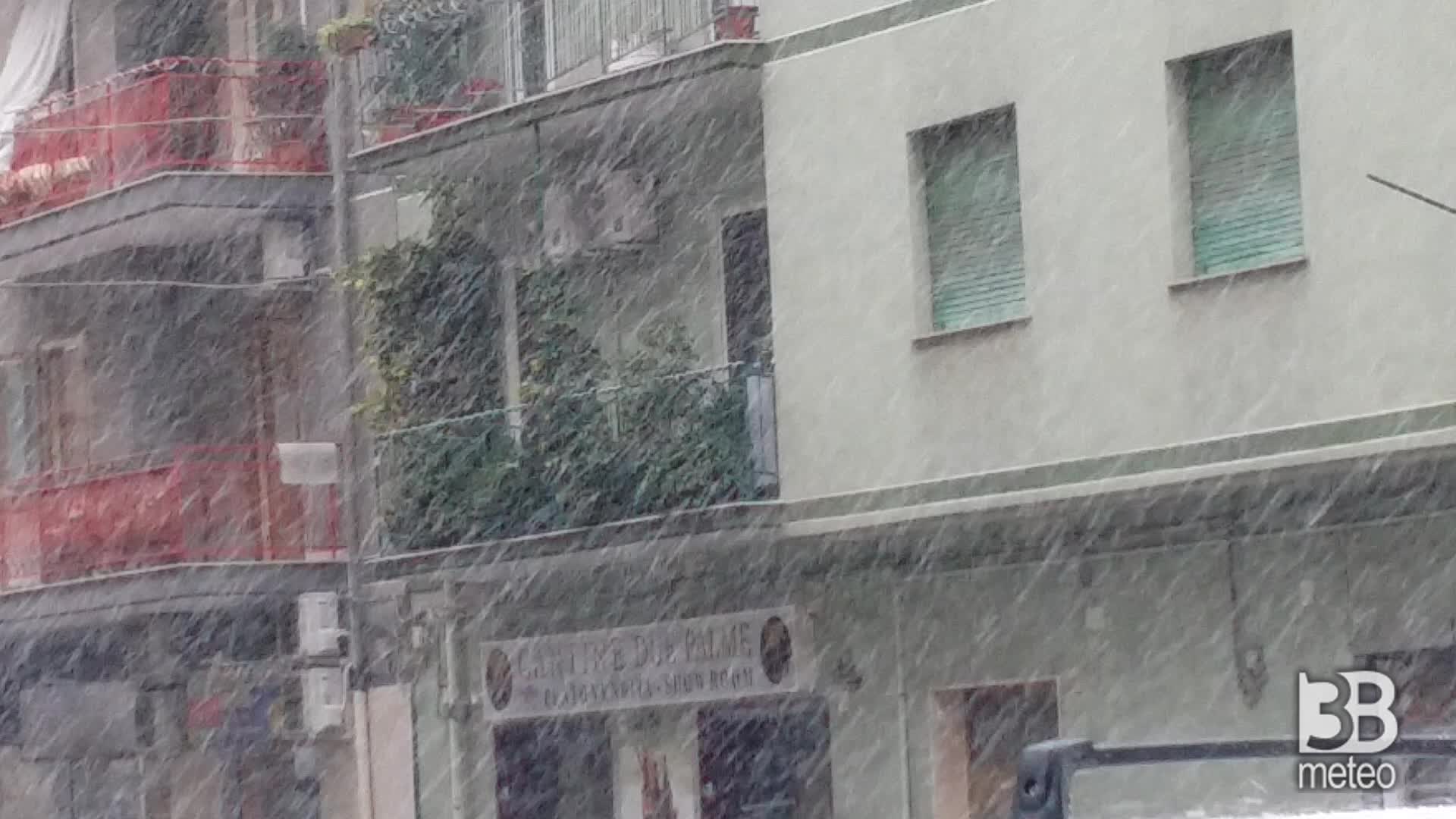 Neve a Taranto