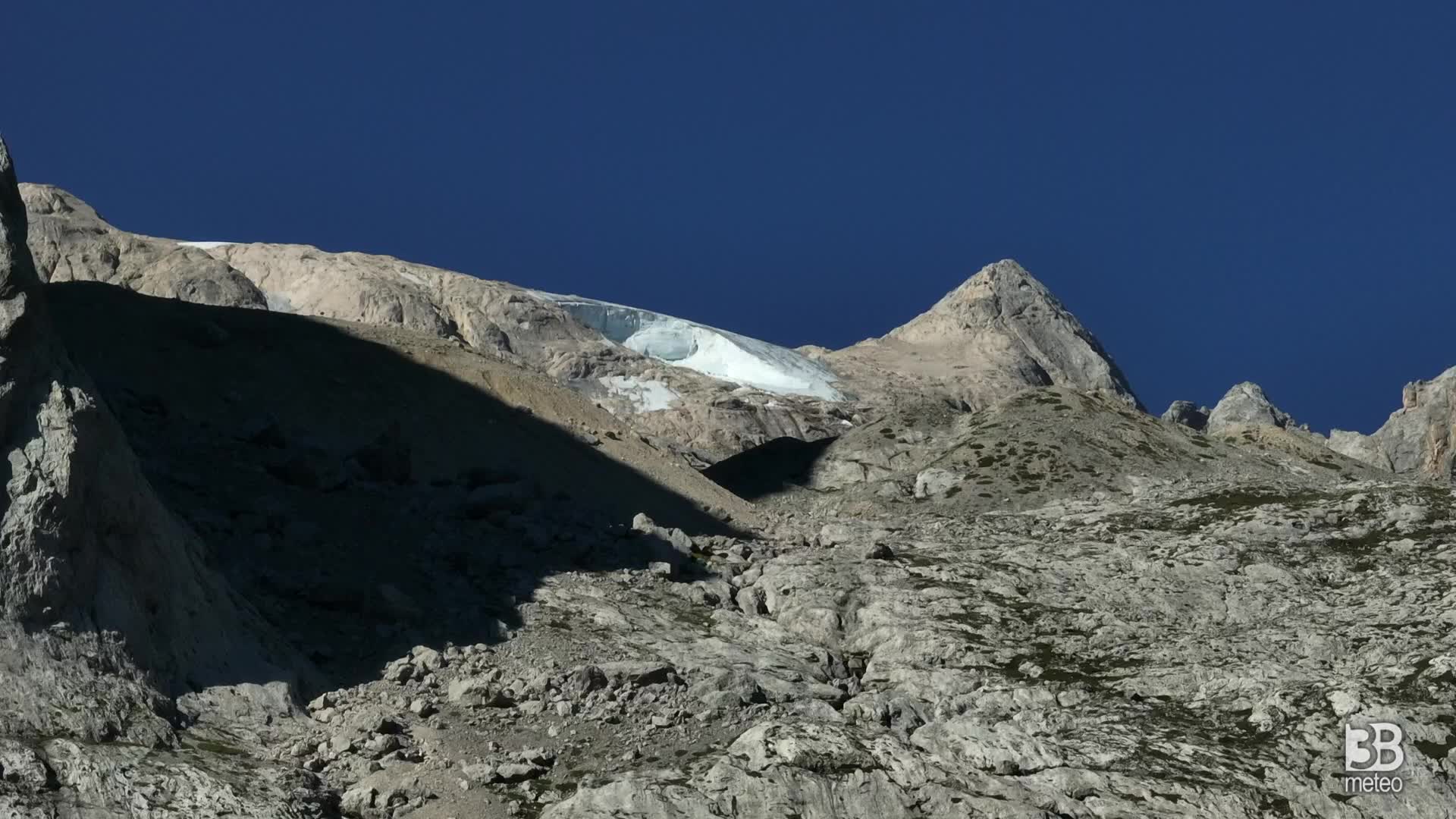 Crollo ghiacciaio Marmolada: le immagini dal drone