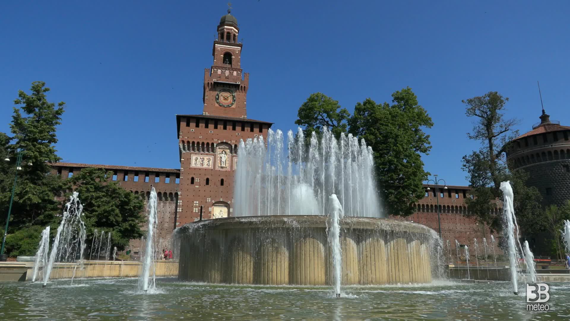 Milano fronteggia la siccit?: atteso spegnimento fontane